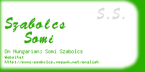 szabolcs somi business card